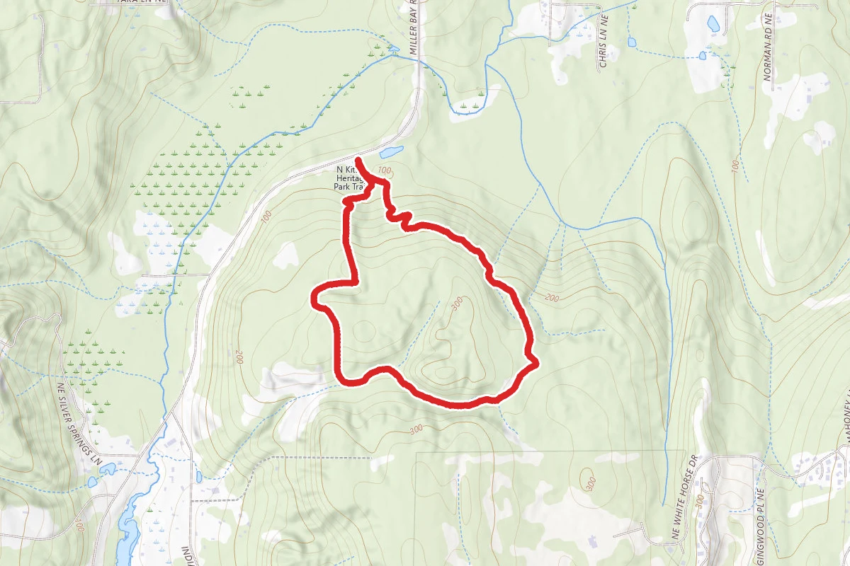 Spine Line, Ravine Run, Boundary Trails Loop