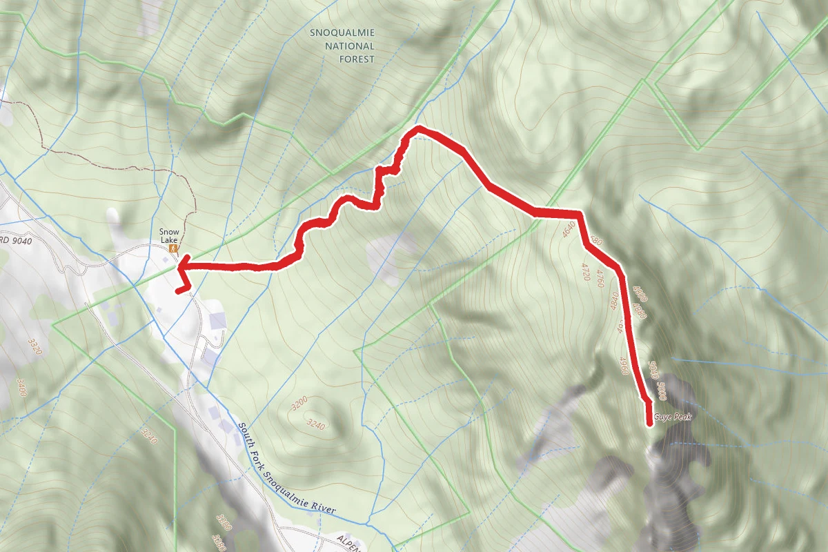 Guye Peak Trail