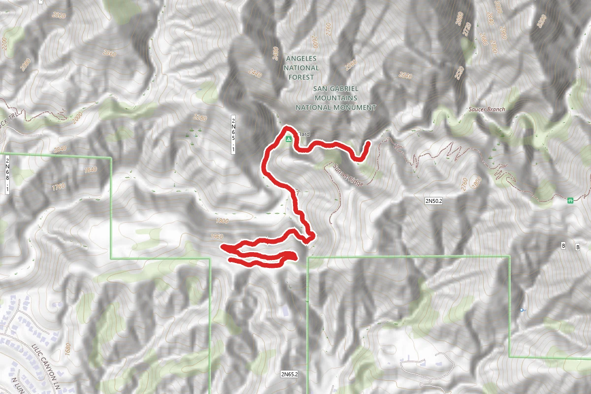 Millard Canyon Falls Trail