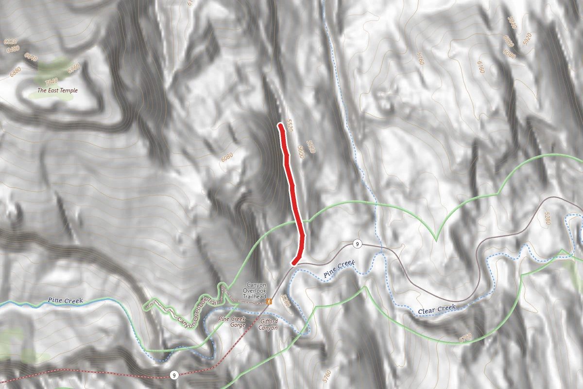 Shelf Canyon Trail