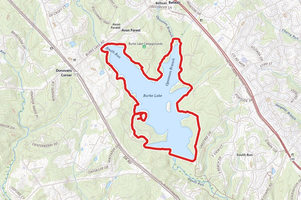 Burke Lake Trail