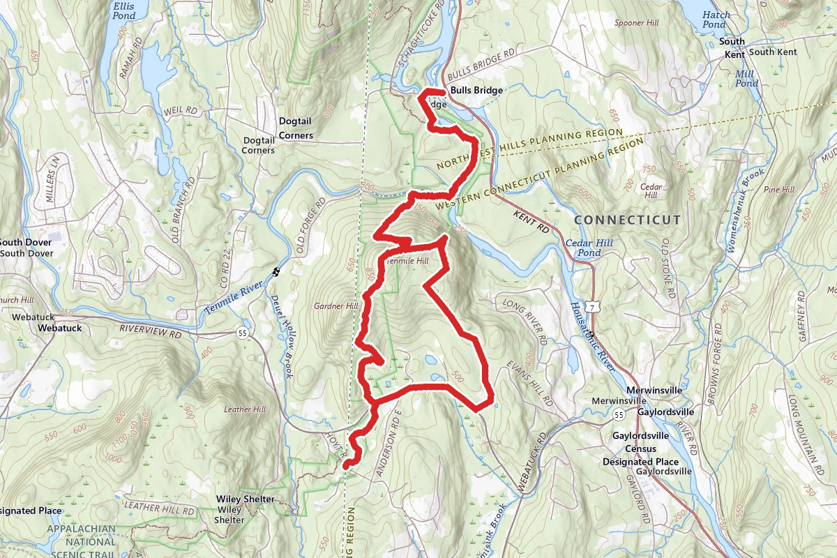 Herrick Trail Preserve via Appalachian Trail Loop