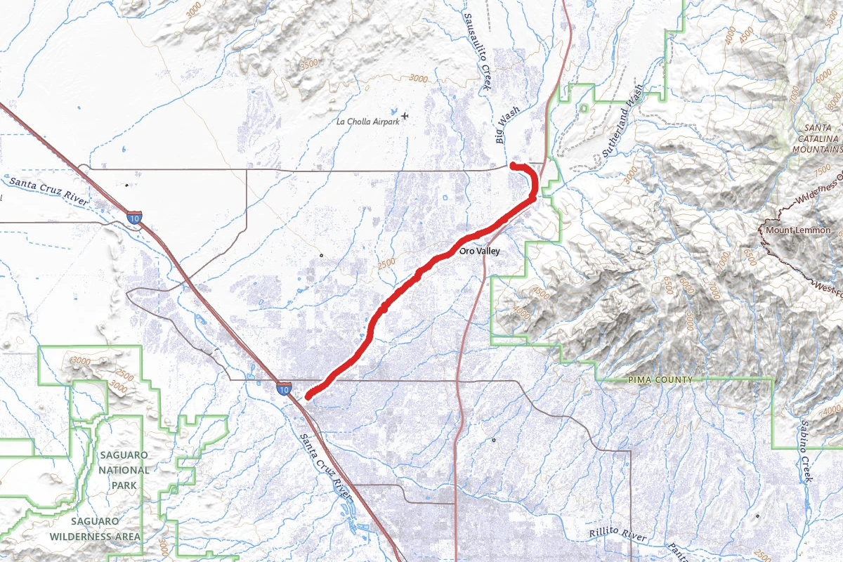 Canada Del Oro Trail
