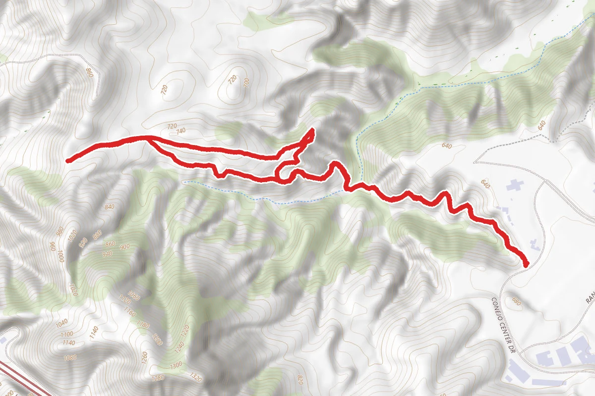 Canejo Canyon Peninsula Trail