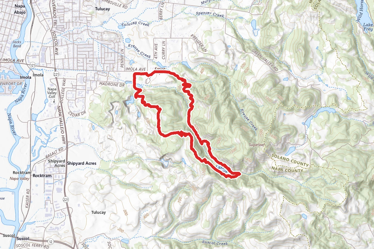 Lake Marie Loop via Skyline Trail and Manzanita Trail