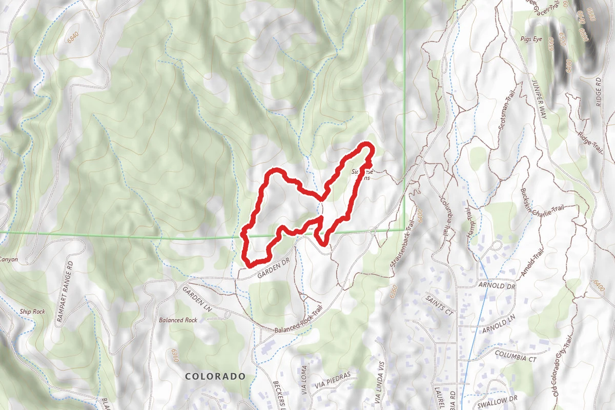 Siamese Twins via Cabin Canyon Loop
