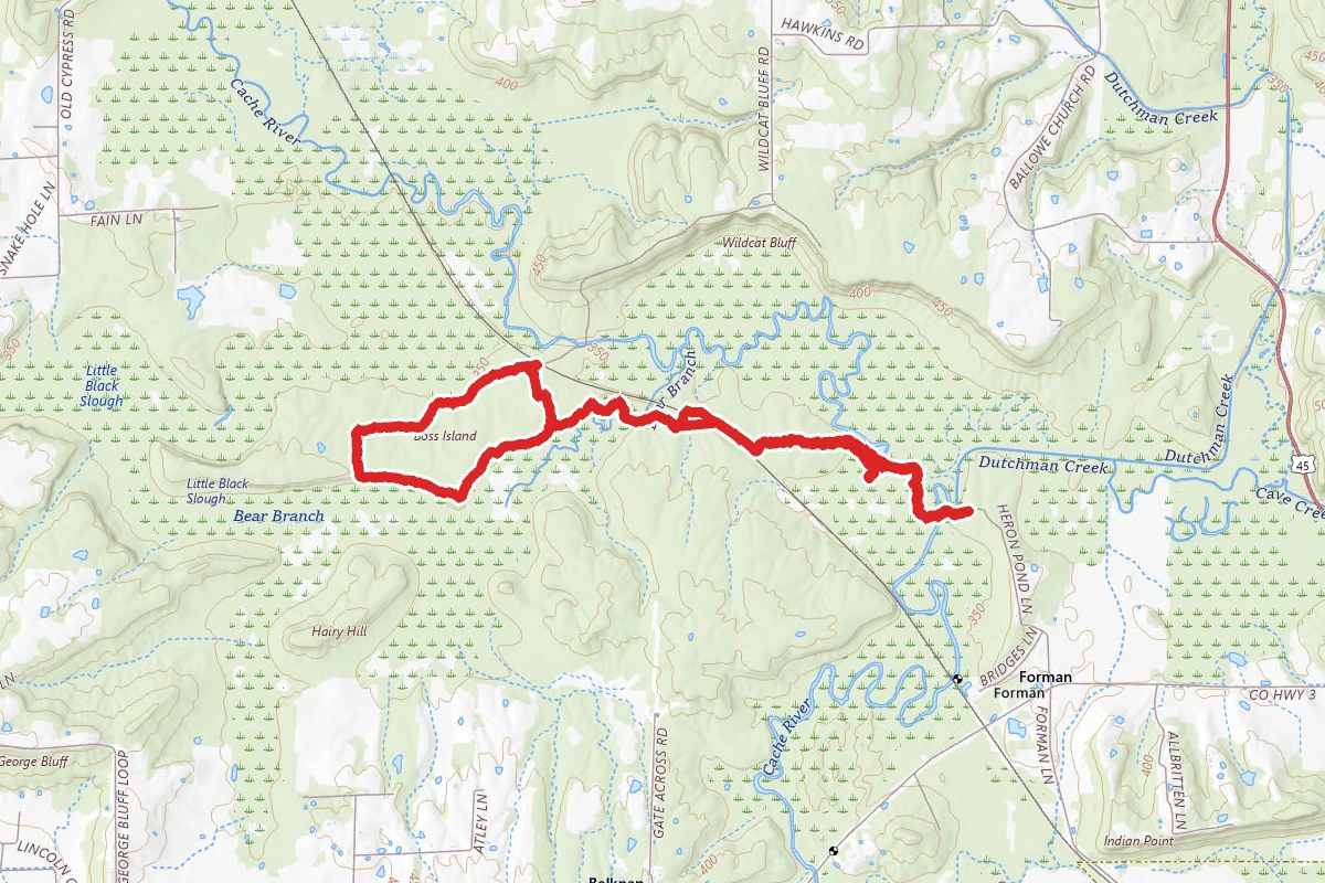 Cache River and Heron Pond State Natural Areas