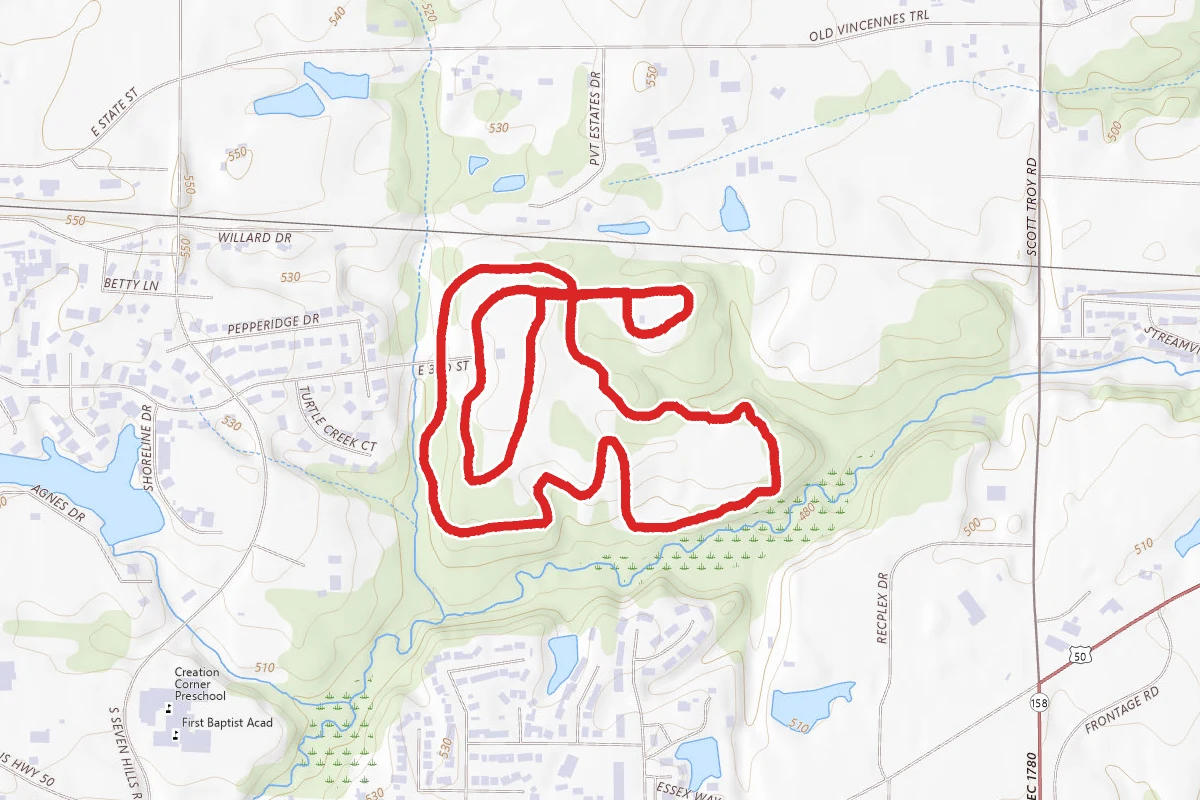 Rock Springs Park Prairie Loop