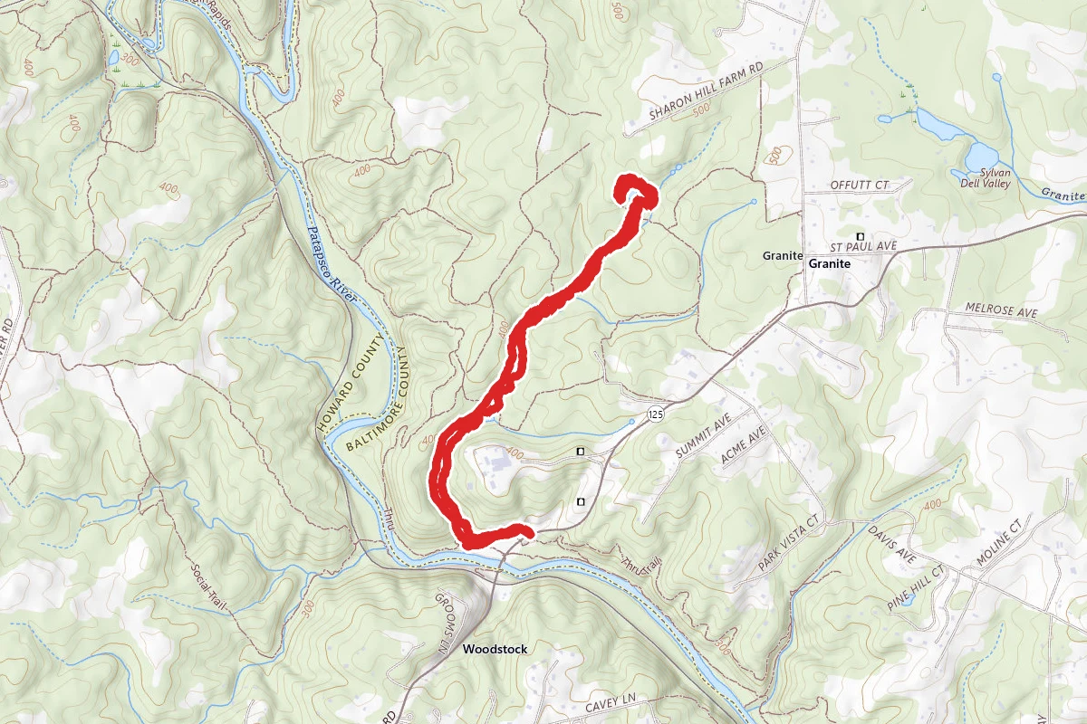 Patapsco Valley Quarry Trail