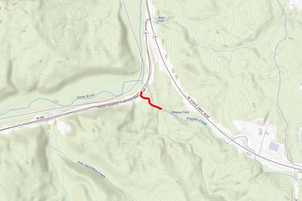 Wagner Falls Lookout