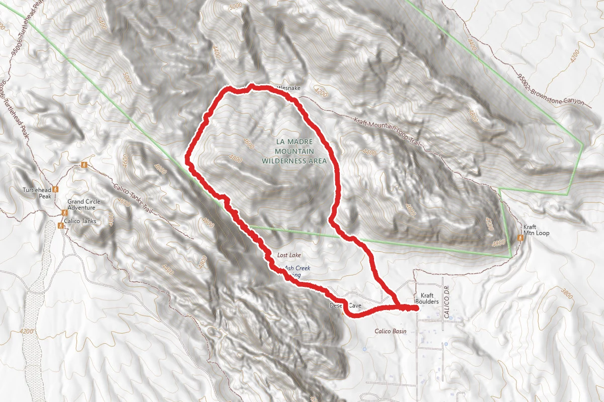 Ash Canyon and Kraft Mountain Loop