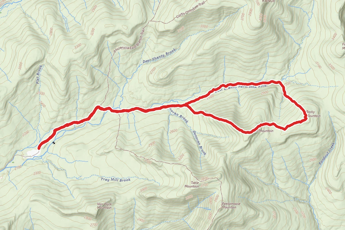 Rocky and Lone Mountain Loop