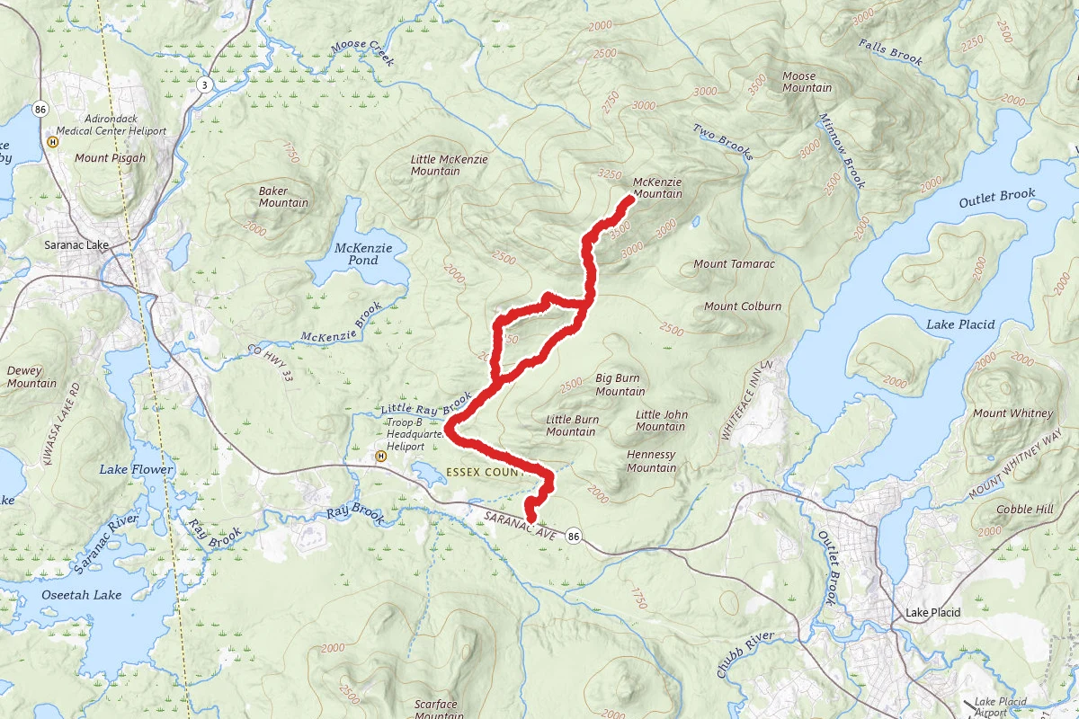Haystack and McKenzie Mountain Loop
