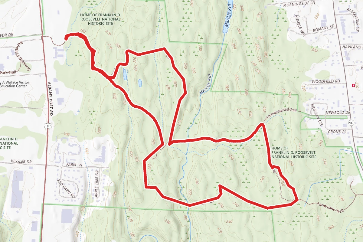 Roosevelt Farm and Forest Trail