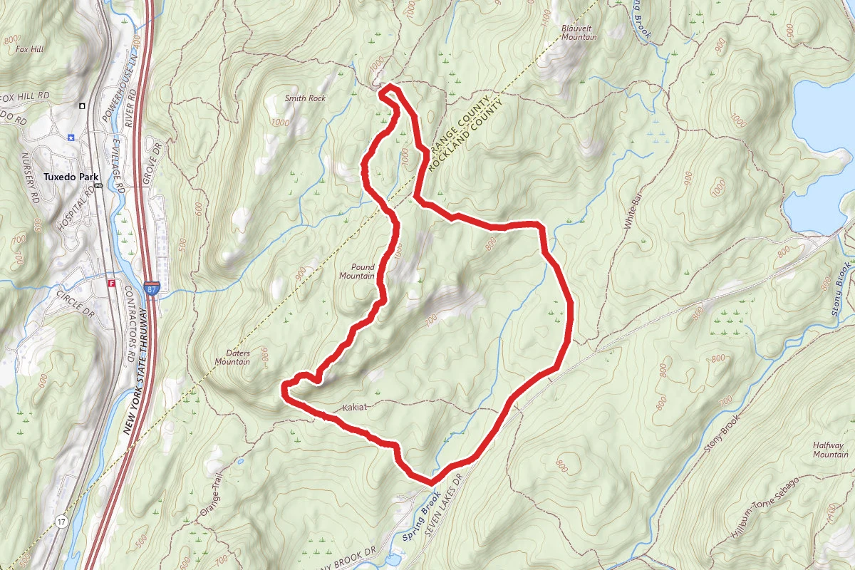 Pound Mountain and Dater Mountain Trail