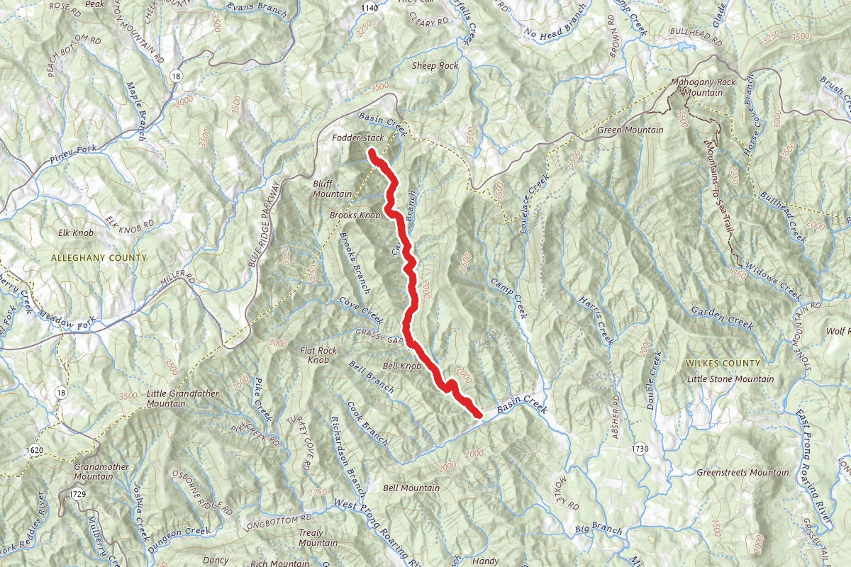 Basin Creek Trail