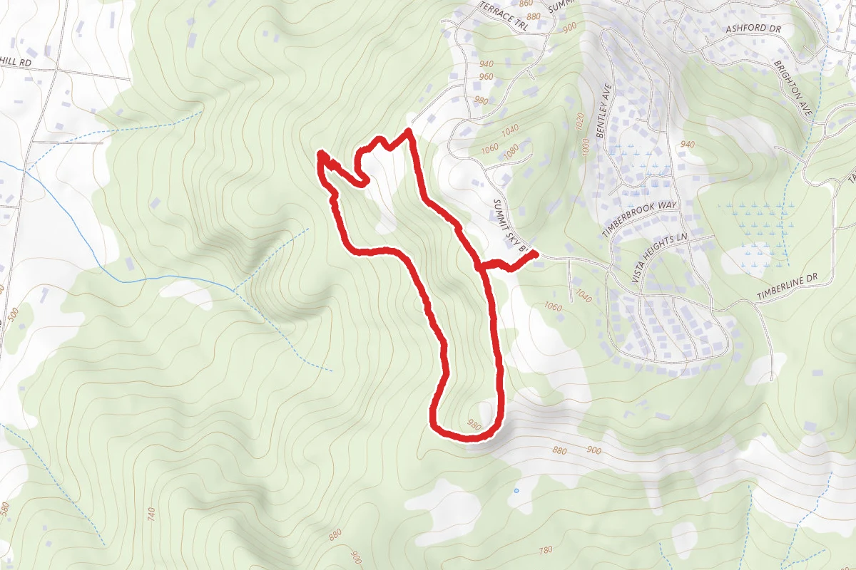 Wild Iris Ridge Loop from Summit Sky Boulevard