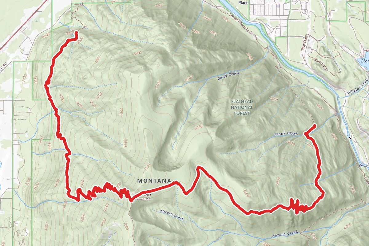 Columbia Mtn. Loop