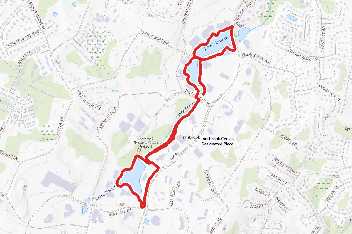Innsbrook Lakes Trails