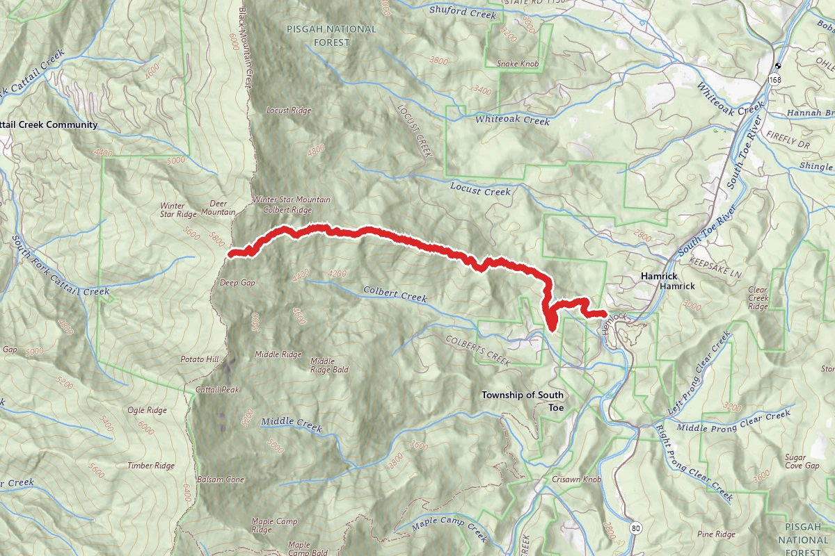 Colbert Ridge Trail