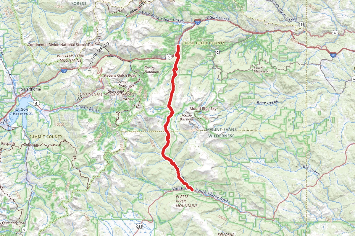 Guanella Pass Trail