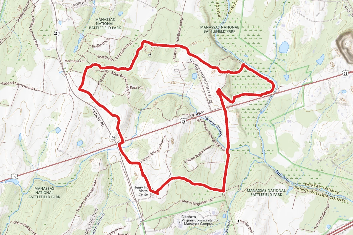 First Battle of Manassas Trail Loop