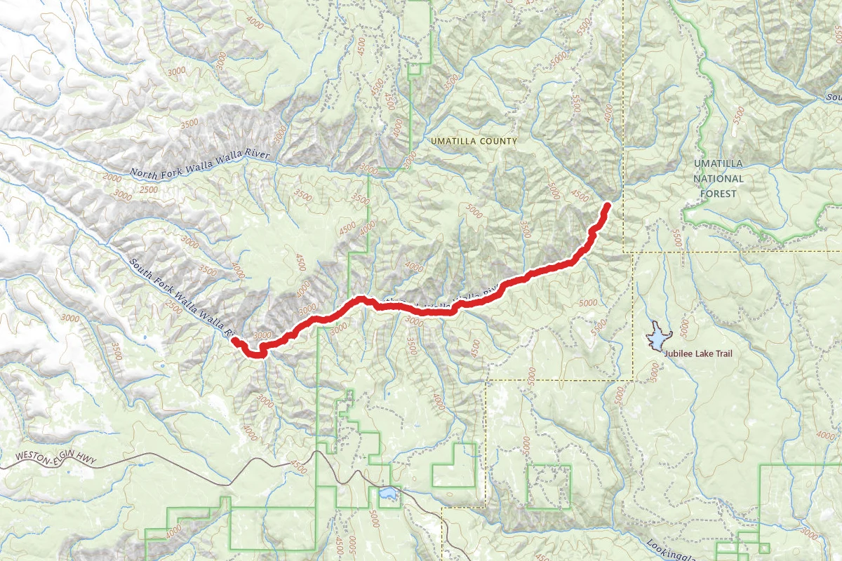 South Fork Walla Walla River Trail