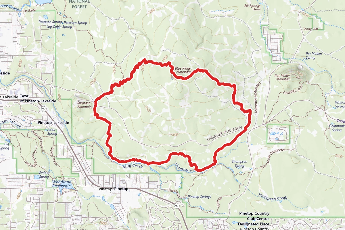 Blue Ridge Mountain Loop Trail