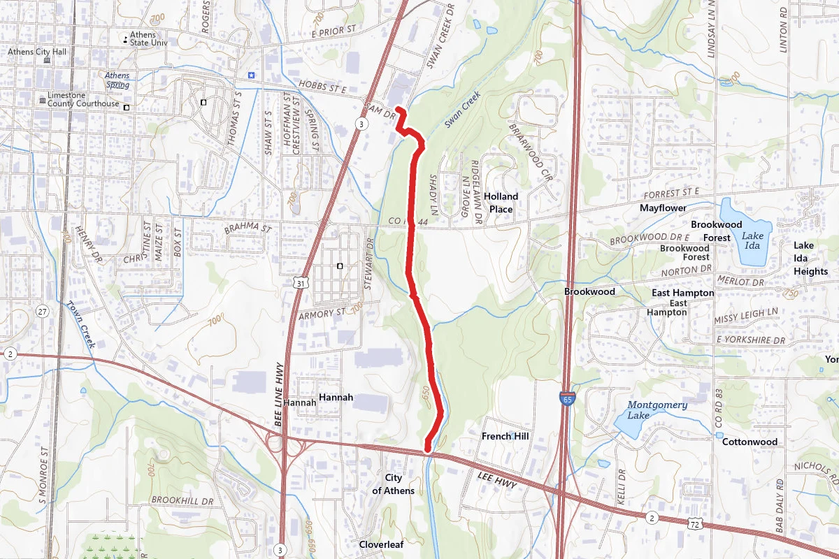 Swan Creek Greenway Trail