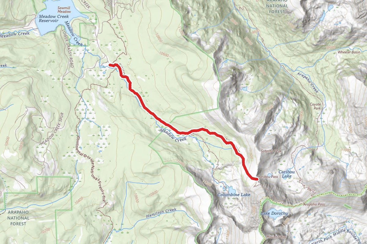 Caribou Pass Trail