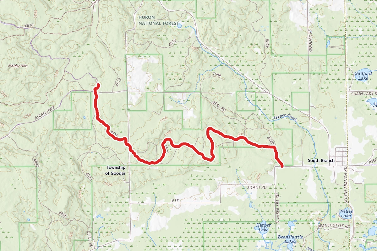 Mack - South Branch Loop Trail