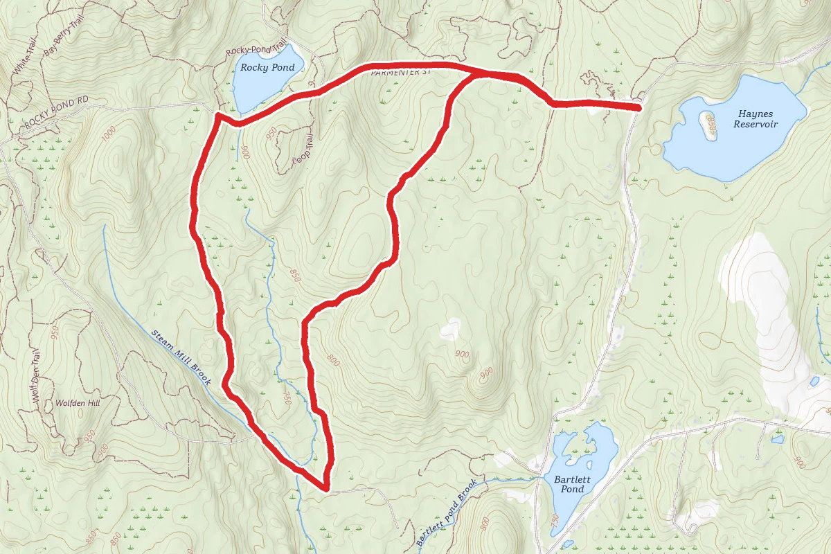 Brook Road and Hell's Highway Loop