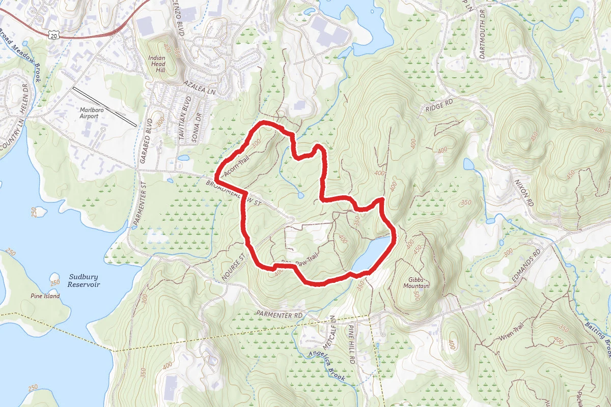 Backpacker Trail to Bear Paw Loop