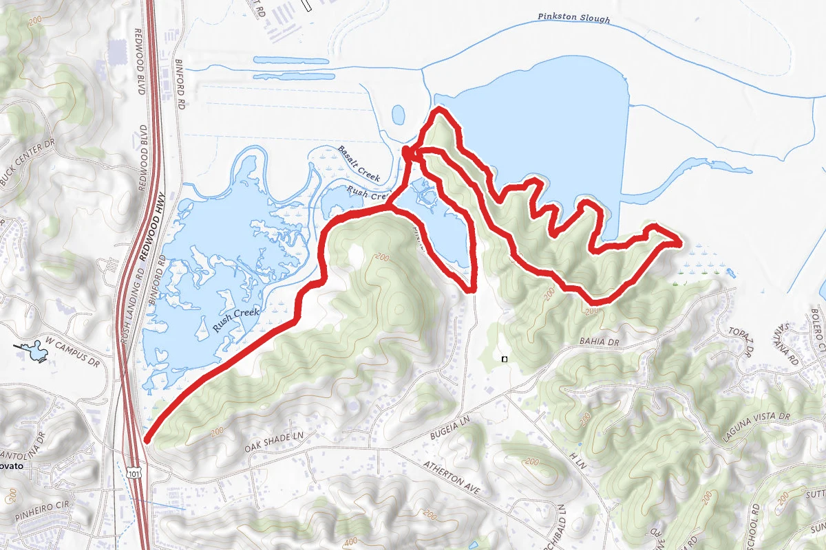 Brutal Rush Creek Bahia Trail