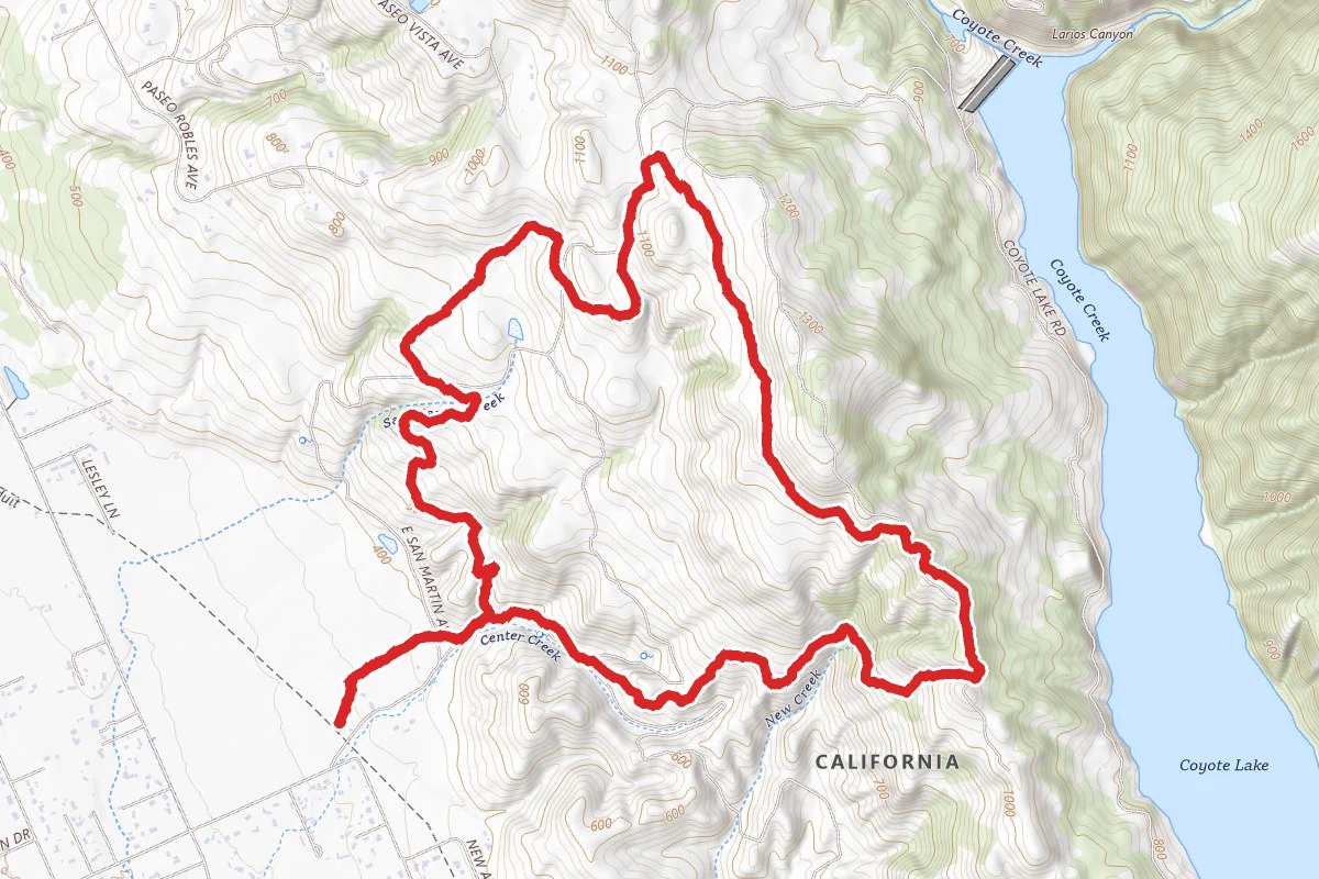 Willow Springs Trail to Harvey Bear Trail Loop