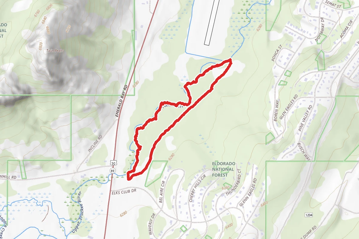 Upper Truckee River Loop