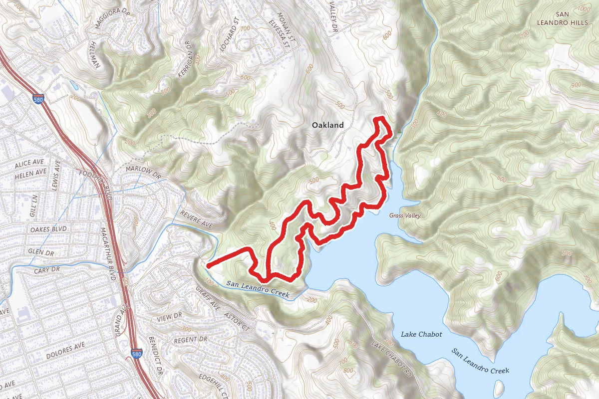 Bass Cove and Goldenrod Trail Loop