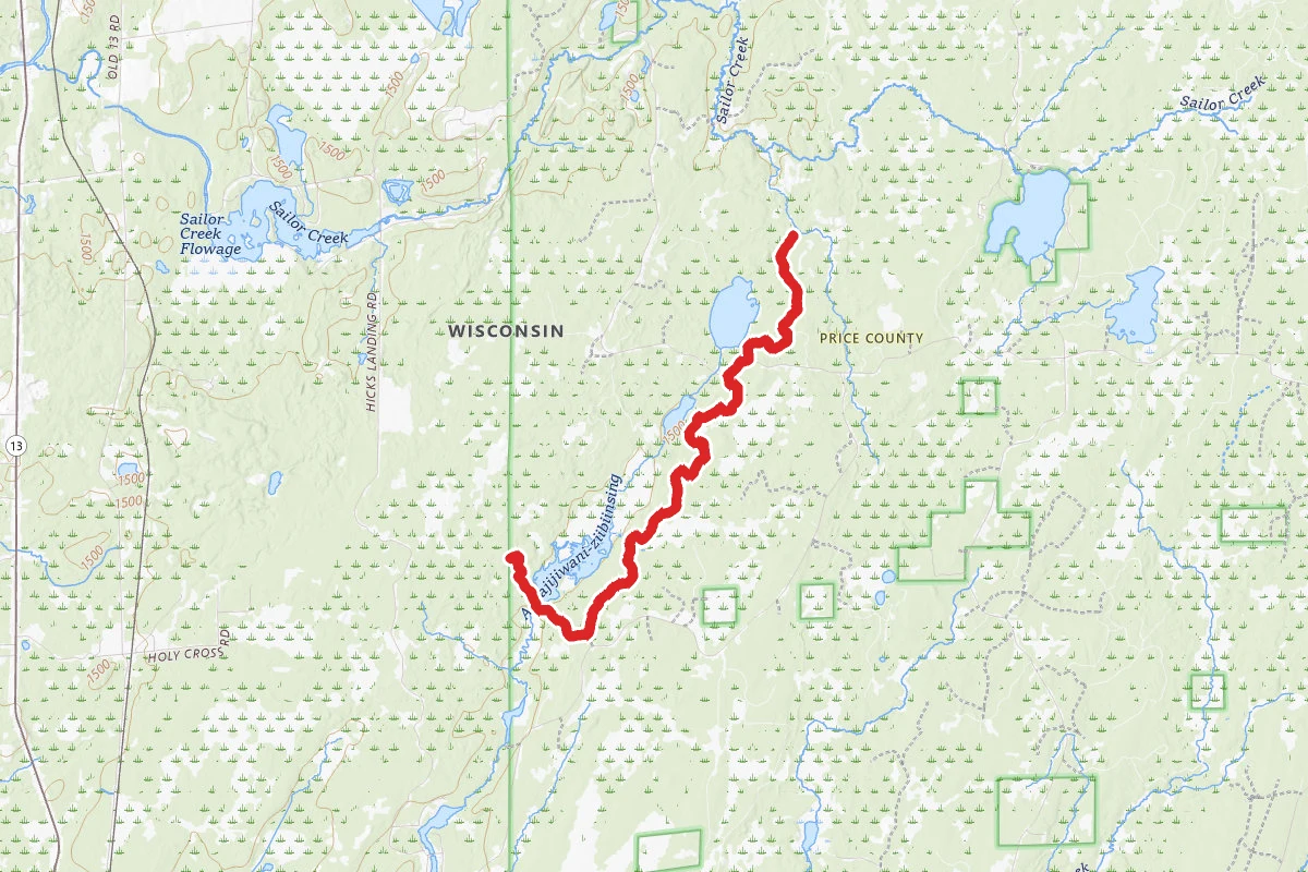 Price County Snowmobile-102A