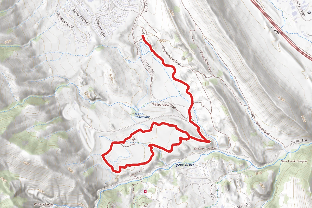 Swallow Trail and Grazing Elk Loop