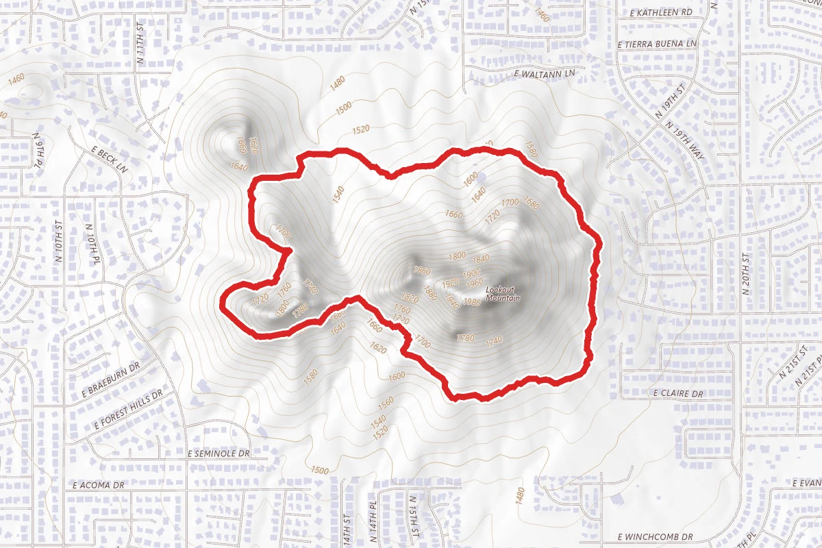 Lookout Mountain Circumference Trail