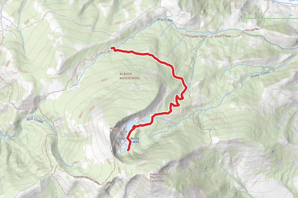 Independence Lakes Trail