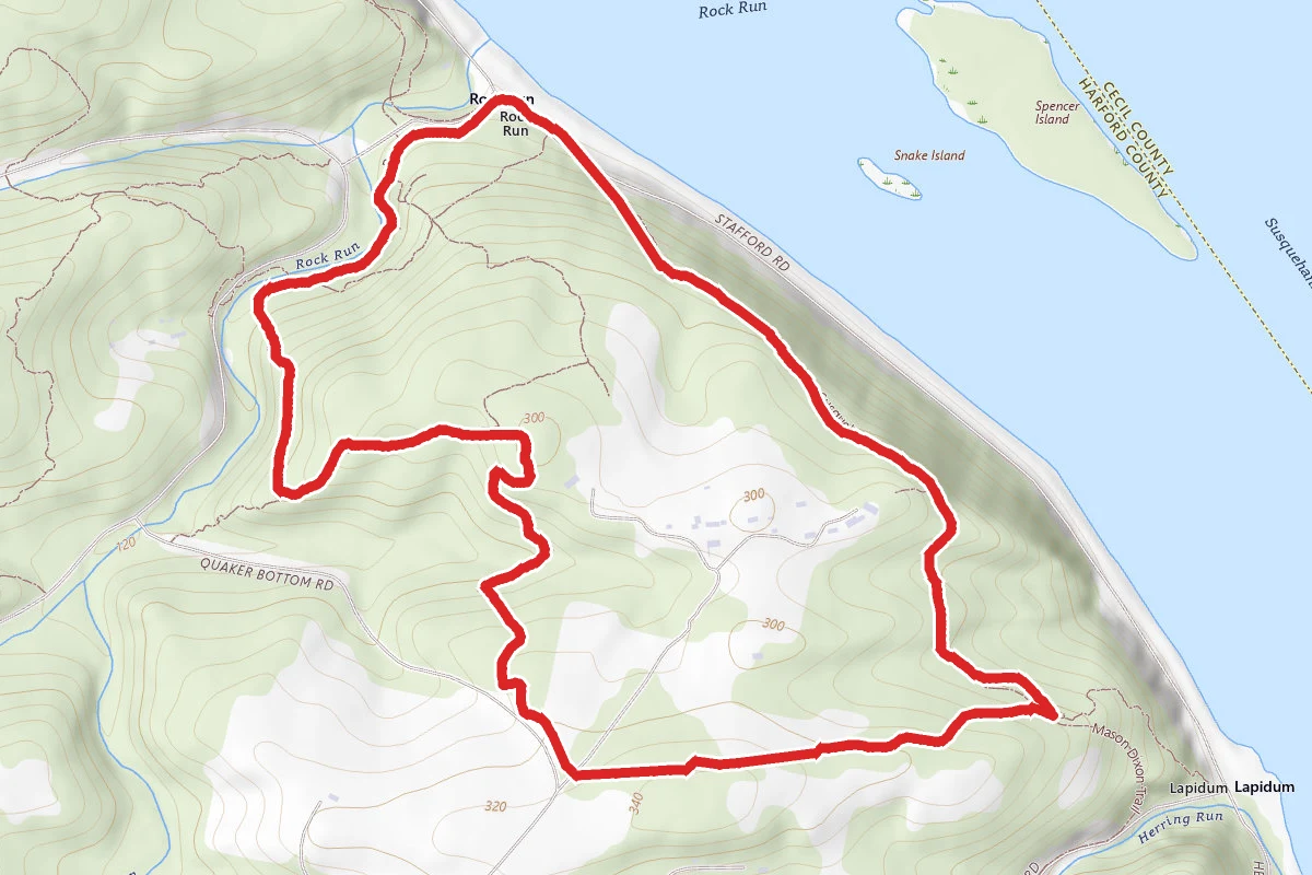 Susquehanna State Park Loop