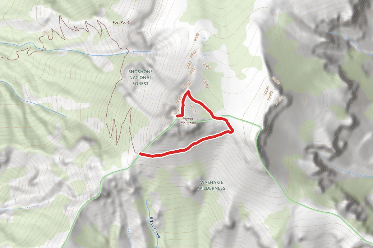 Blackwater Trail/Clayton Mount