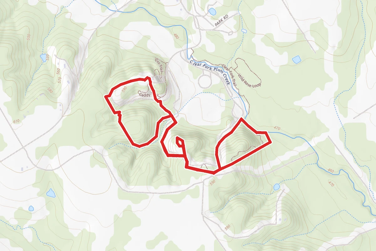 Lockhart State Park Trails