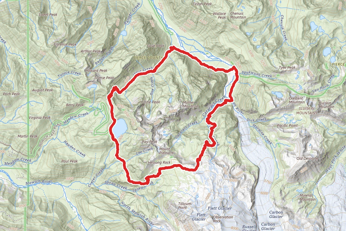 Spray Park and Wonderland Trail Loop