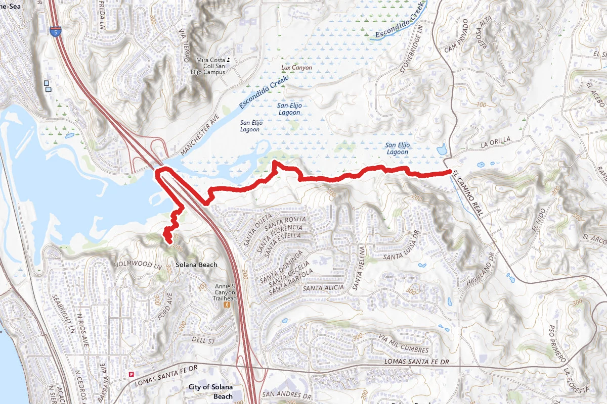 Annie's Canyon via La Orilla Trail