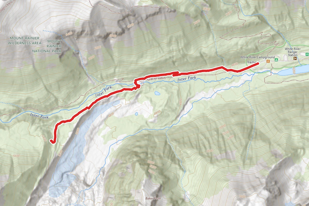 Emmons Moraine Trail