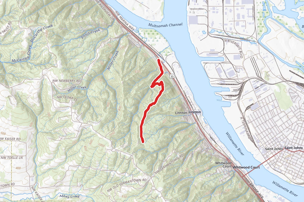 Northwest Newton Road Trail