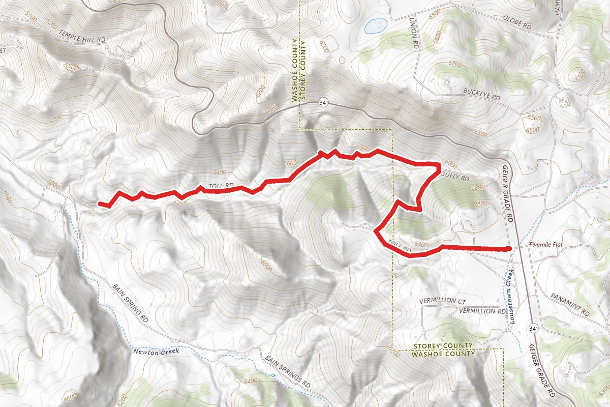 Old Geiger Grade OHV Trail