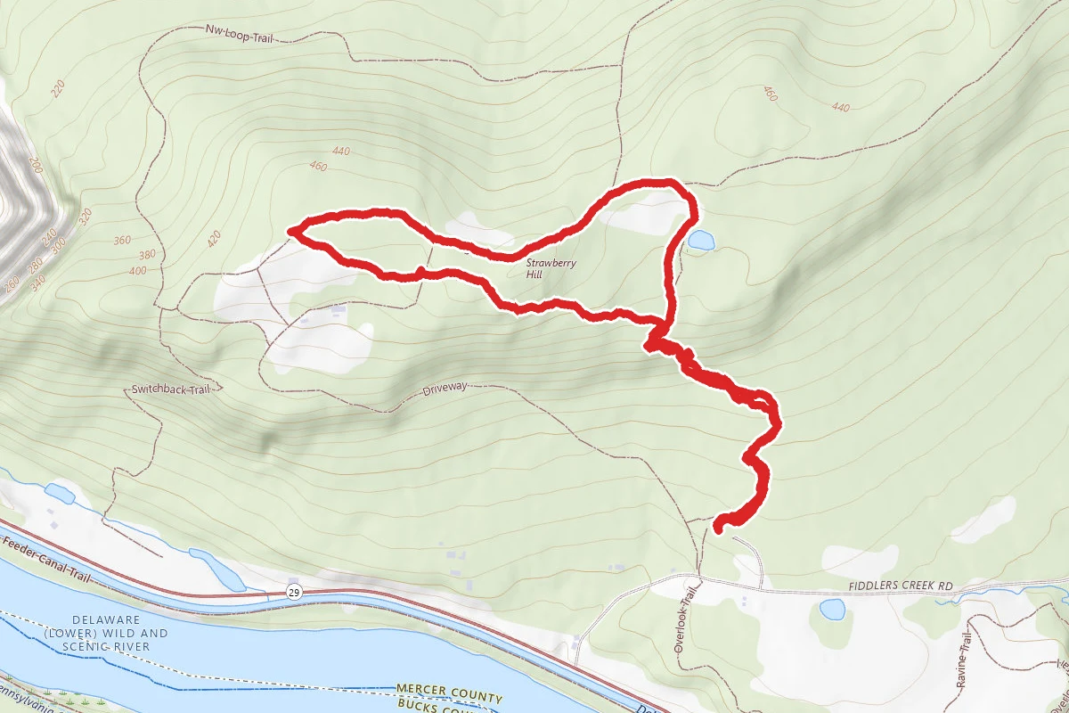 Strawberry Hill via Summit Trail